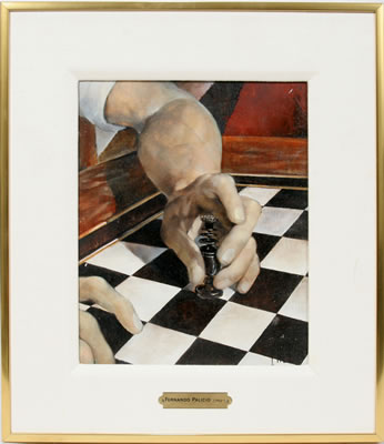 Sample artwork by Fernando Palicio (1920 - 1999), known for painting - View similar artists and auction records