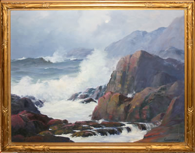 LAKE SUPERIOR by Leon Lundmark - Auction record, sale price, and art valuation. Compare with similar artists and explore comparable artworks.