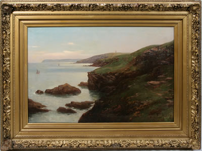 LANDSCAPE AT SUNSET: CANADIAN