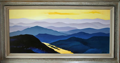 Mountain Landscape Scene