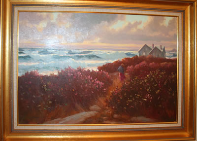 Morning Gales at Halibut Point by Bruce Backman Turner - Auction record, sale price, and art valuation. Compare with similar artists and explore comparable artworks.