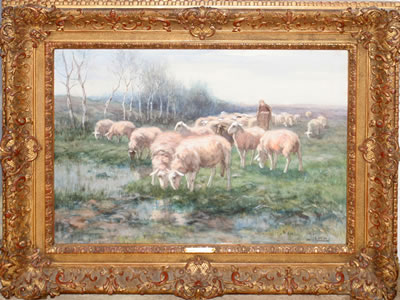 Shepherd and His flock