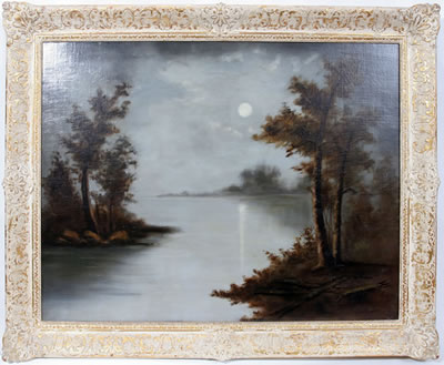 Twilight over Lake