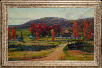 Sample artwork by William Greason (1884 - 1945), known for landscape, marine, still life - View similar artists and auction records
