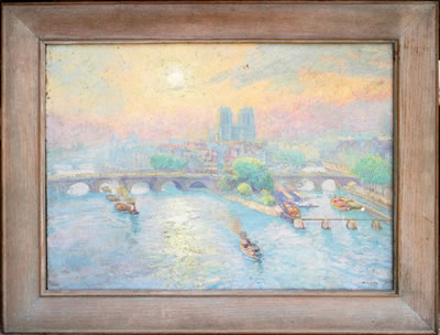 Paris, Notre Dame Cathedral by William Biron Rogers - Auction record, sale price, and art valuation. Compare with similar artists and explore comparable artworks.