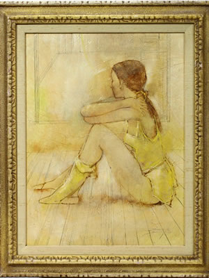 Ballerina by William Benecke - Auction record, sale price, and art valuation. Compare with similar artists and explore comparable artworks.