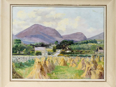 Connemara Mountain Landscape