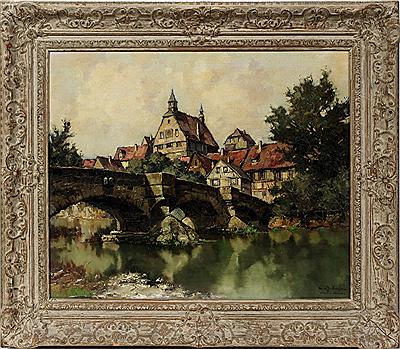 Necher Beisheim by Ernst Brocker - Auction record, sale price, and art valuation. Compare with similar artists and explore comparable artworks.