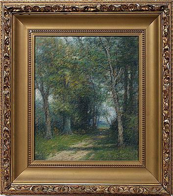 WOODED LANDSCAPE by James Dennis - Auction record, sale price, and art valuation. Compare with similar artists and explore comparable artworks.
