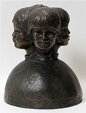 FOUR CHILDREN OF THE WORLD by Janice Trimpe - Auction record, sale price, and art valuation. Compare with similar artists and explore comparable artworks.