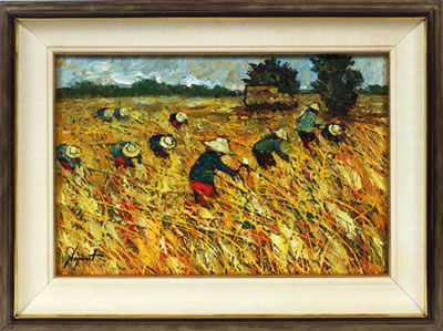 PEOPLE WORKING IN FIELD