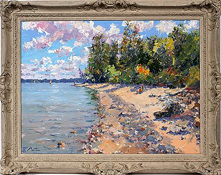 Northern Michigan summer shoreline
