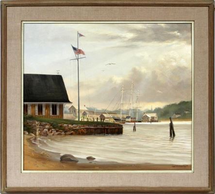 Harbor Scene