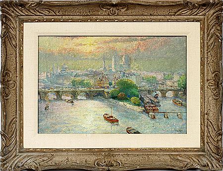 Sample artwork by William Biron Rogers (1869 - 1939), known for religious murals, church interior decoration, magazine illustration - View similar artists and auction records