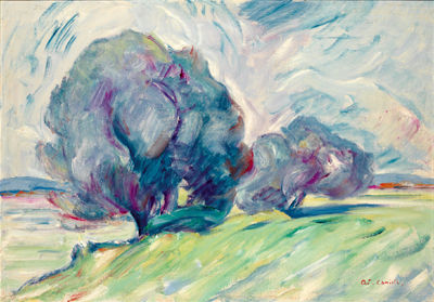 Bäume im Wind by Adolf Christl - Auction record, sale price, and art valuation. Compare with similar artists and explore comparable artworks.