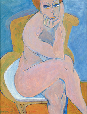 Blaue Nacht by Heinz Janak - Auction record, sale price, and art valuation. Compare with similar artists and explore comparable artworks.
