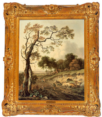 Dune landscape with tall trees by Jan Wynants - Auction record, sale price, and art valuation. Compare with similar artists and explore comparable artworks.
