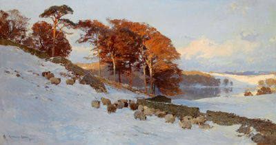 Sample artwork by Edward Harrison Compton (1881 - 1960), known for landscape painting, illustration - View similar artists and auction records