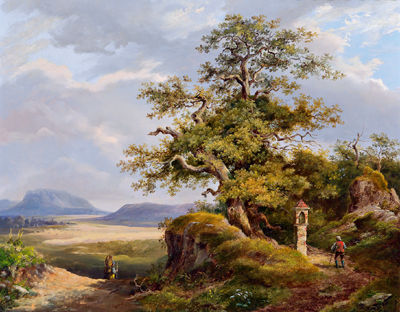 Sample artwork by Anton Bayer (1805 - c.1884), known for painting - View similar artists and auction records