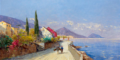 South-Italian Coastal Scene