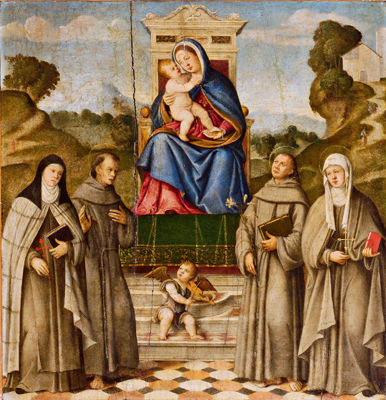 Sacra Conversazione - The Virgin and Child with saints
