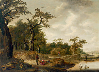 Wooded landscape in Haarlem with figures by Jan Vermeer van Haarlem I - Auction record, sale price, and art valuation. Compare with similar artists and explore comparable artworks.