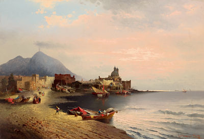 Torre del Greco am Golf von Neapel by Karl Kaufmann - Auction record, sale price, and art valuation. Compare with similar artists and explore comparable artworks.