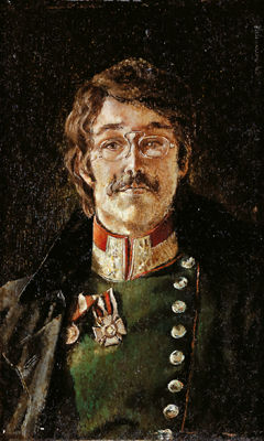 Portrait of Gottfried Helnwein: Self-portrait