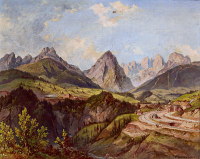 Landschaft bei Arnoldstein