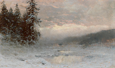 Snowy Winter Landscape