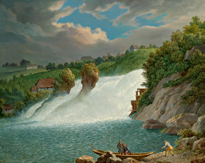 The Waterfall near Schaffhausen