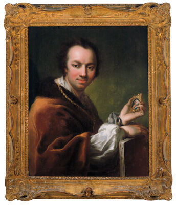 Self-portrait of the Viennese court painter Martin van Meytens (1732-1770)