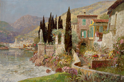 View from the South (View of Riva on Lake Garda