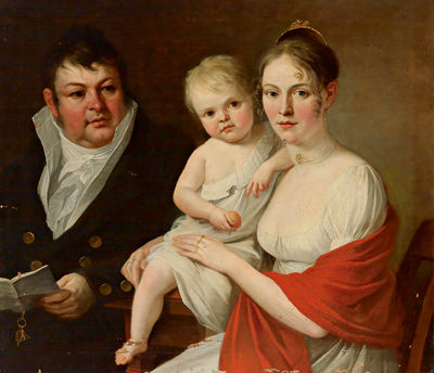 Sample artwork by Joseph Hauber (1766 - 1834), known for art professorship, drawing - View similar artists and auction records