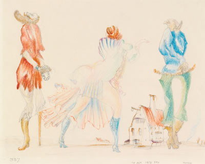 Tied-up invalid by Fritz Herzmanovsky-Orlando - Auction record, sale price, and art valuation. Compare with similar artists and explore comparable artworks.