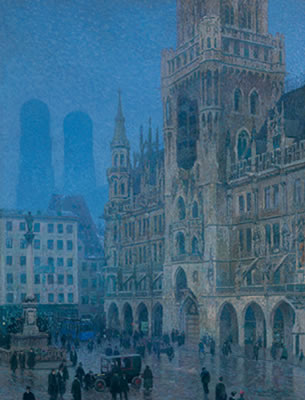 The Marienplatz in Munich
