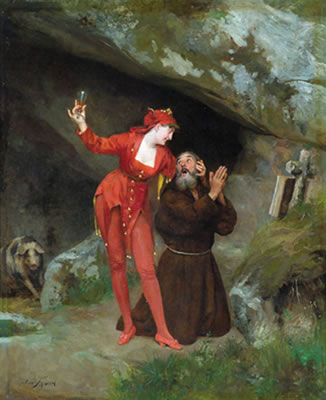 The temptation by Jose Frappa - Auction record, sale price, and art valuation. Compare with similar artists and explore comparable artworks.