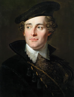 The actor Joseph Koberwein as Herzog Alfons in Goethe's "Torquato Tasso" by Moritz Michael Daffinger - Auction record, sale price, and art valuation. Compare with similar artists and explore comparable artworks.