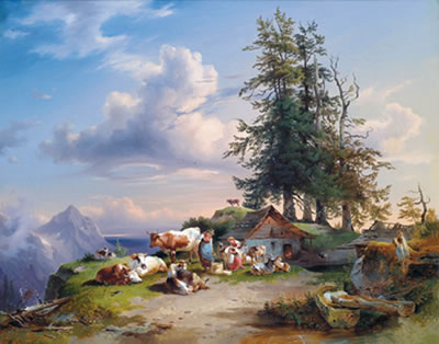 On the mountain side by Carl Schwenninger I - Auction record, sale price, and art valuation. Compare with similar artists and explore comparable artworks.