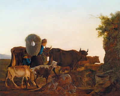 Return from the pasture