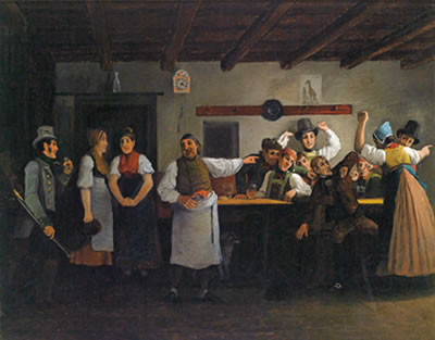 The husband caught in the tavern by Johann Michael Neder - Auction record, sale price, and art valuation. Compare with similar artists and explore comparable artworks.