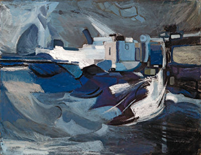 Sample artwork by Hubert Berchtold (1922 - 1983), known for painting - View similar artists and auction records