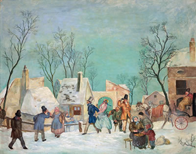 Winter in the country