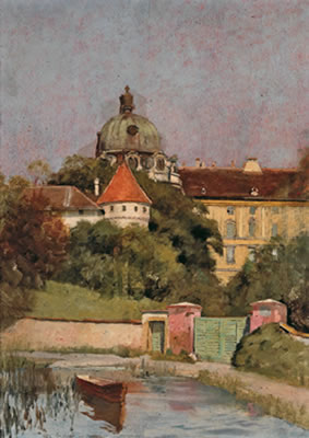 Klosterneuburg by Max Von Poosch - Auction record, sale price, and art valuation. Compare with similar artists and explore comparable artworks.