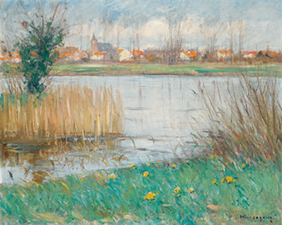 Lower Rhine Landscape by Helmut Liesegang - Auction record, sale price, and art valuation. Compare with similar artists and explore comparable artworks.