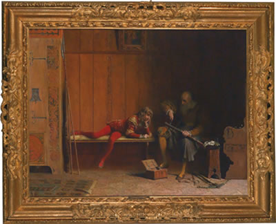 The Crossbow by Carl Probst - Auction record, sale price, and art valuation. Compare with similar artists and explore comparable artworks.