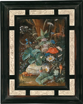 Still life with meadow flowers, mushrooms, and snails by Franz Michael von Burgau - Auction record, sale price, and art valuation. Compare with similar artists and explore comparable artworks.