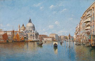 Venice, The Grand Canal with Santa Maria della Salute by Rafael Senet y Perez - Auction record, sale price, and art valuation. Compare with similar artists and explore comparable artworks.