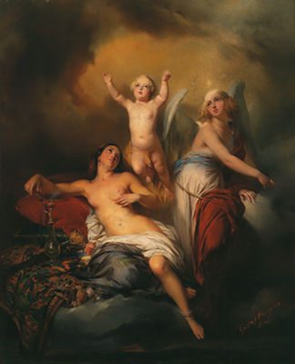 Allegory of the Christian Soul between Virtue and Vice