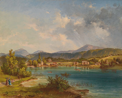 View of the Bay of Velden
